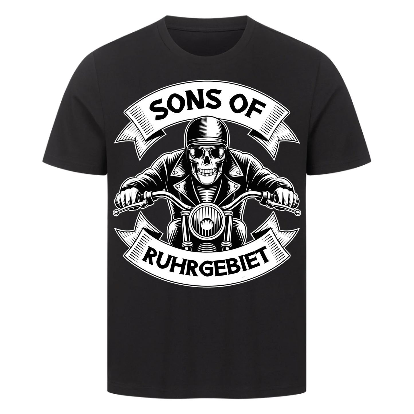 Sons of [Ort] – Personalisiertes Biker Premium T-Shirt