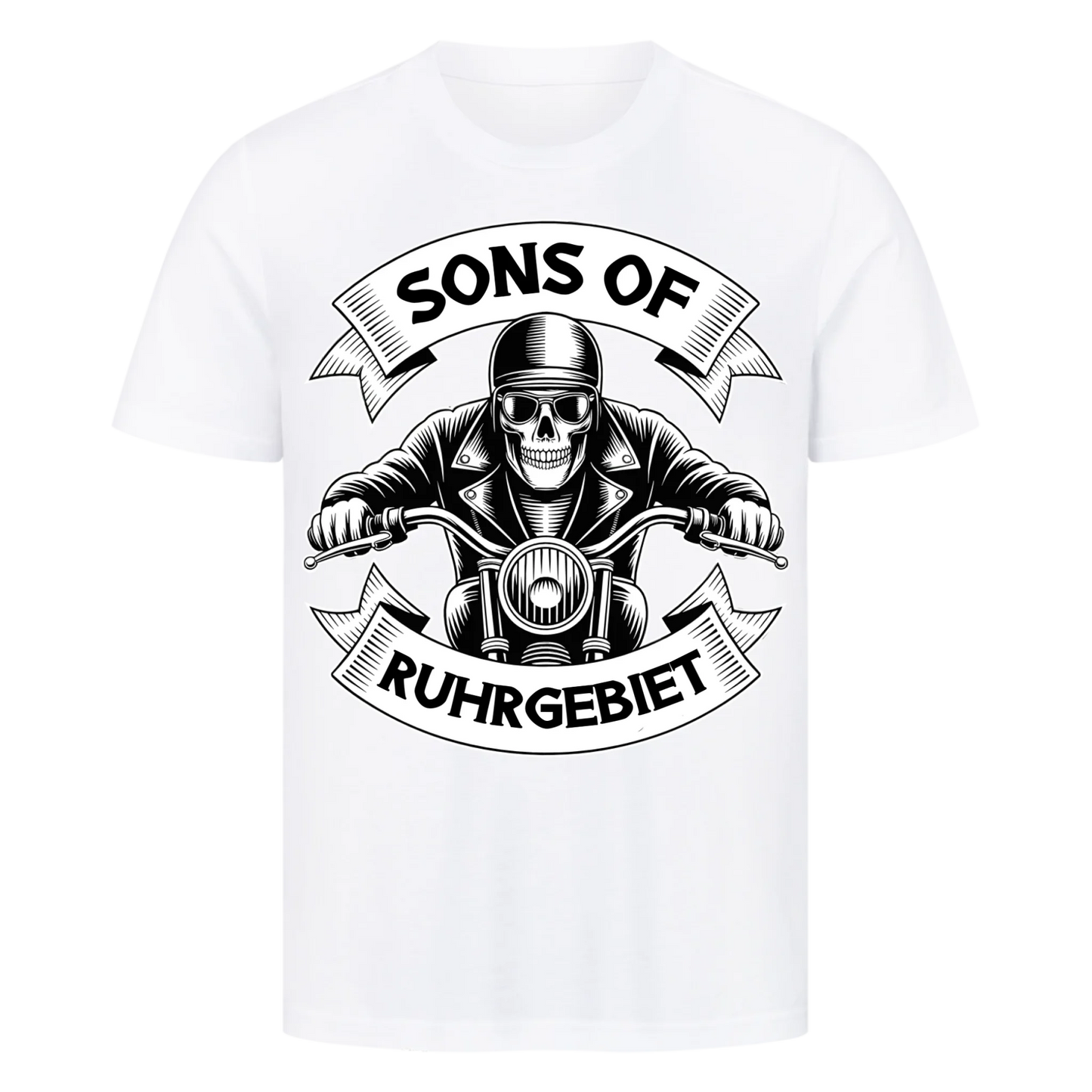 Sons of [Ort] – Personalisiertes Biker Premium T-Shirt