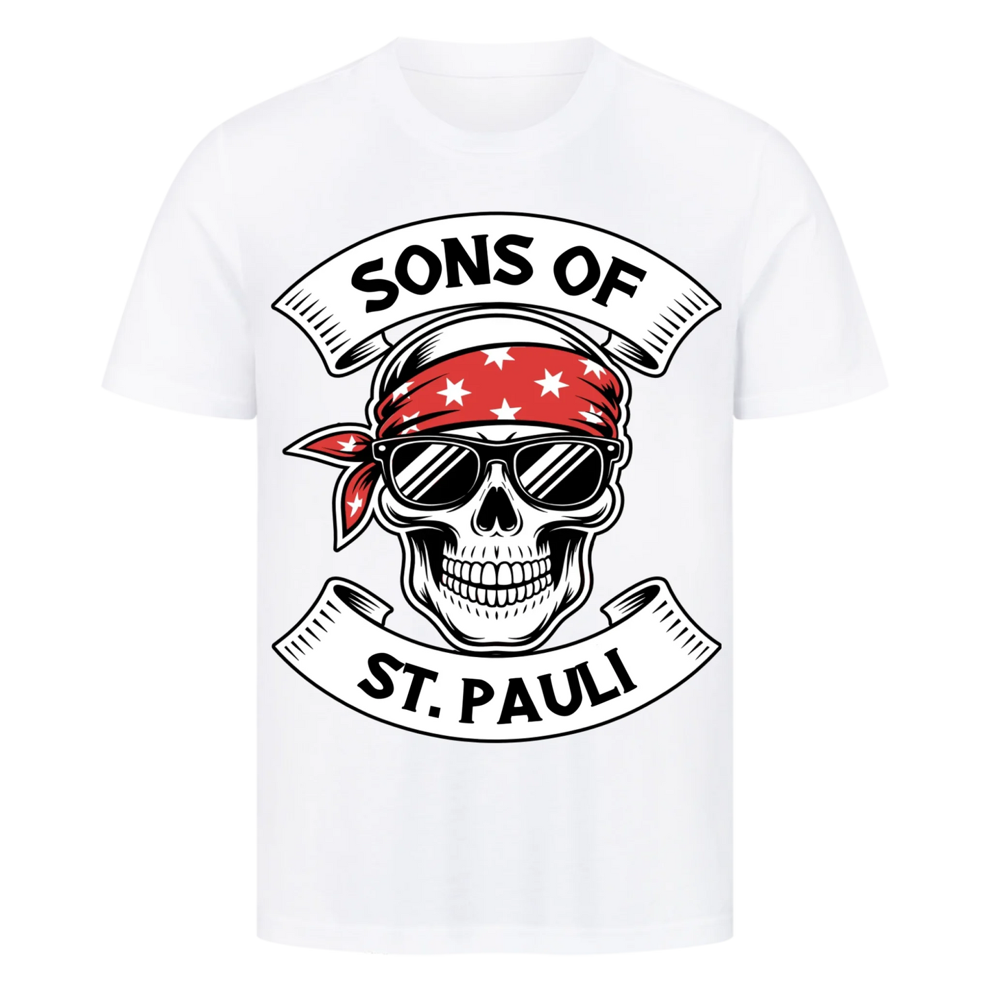 Sons of [Ort] – Personalisiertes Biker Premium T-Shirt
