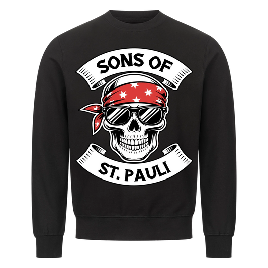 Sons of [Ort] – Personalisiertes Biker Premium Sweatshirt