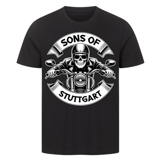Sons of [Ort] – Personalisiertes Biker Premium T-Shirt 8