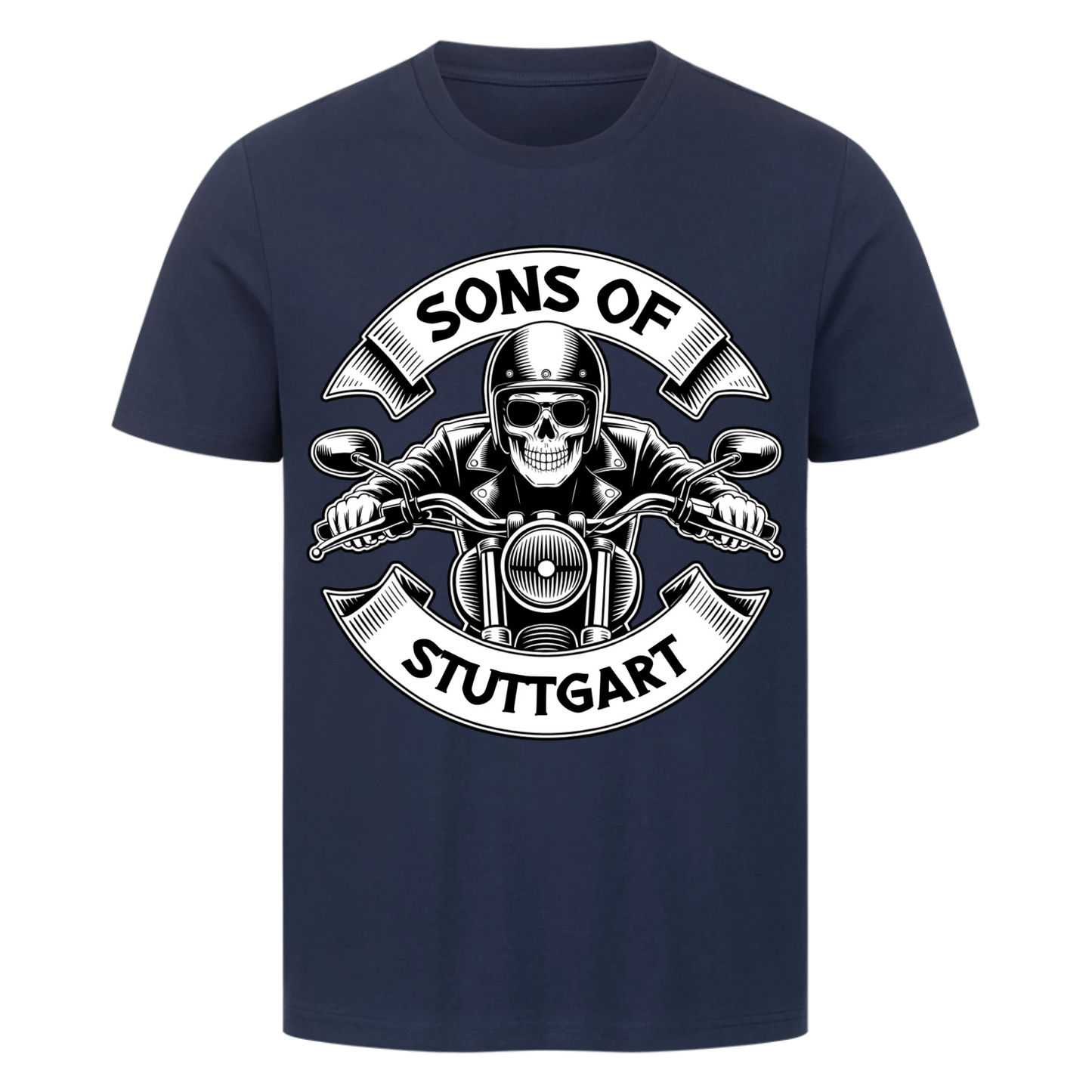 Sons of [Ort] – Personalisiertes Biker Premium T-Shirt 8