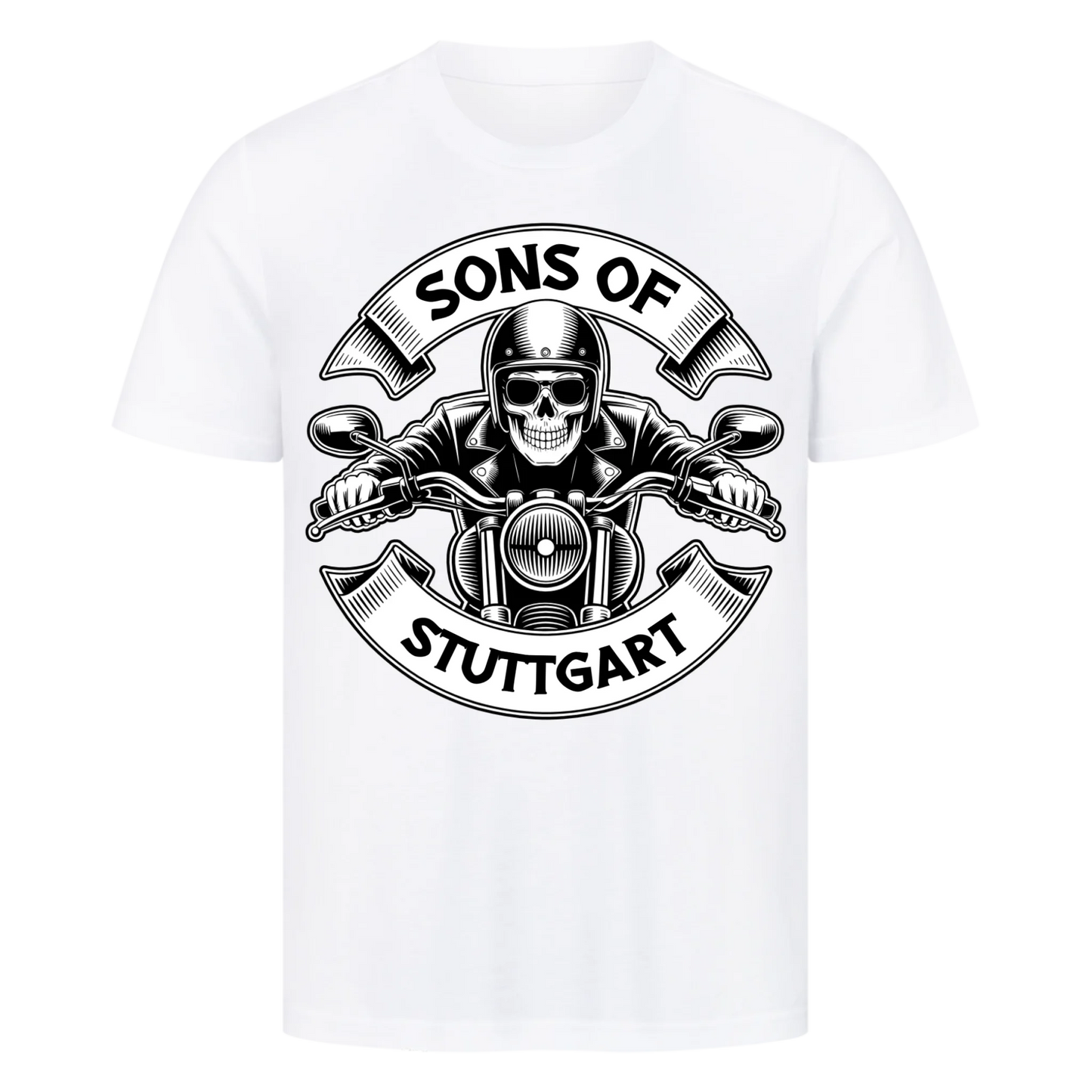 Sons of [Ort] – Personalisiertes Biker Premium T-Shirt 8