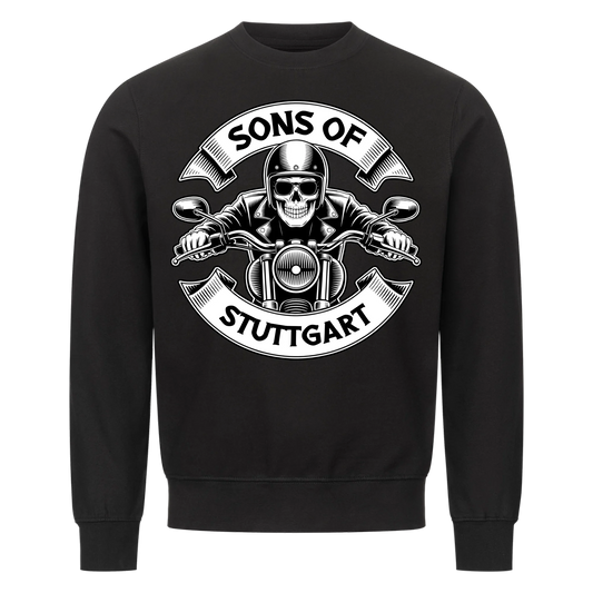 Sons of [Ort] – Personalisiertes Biker Premium Sweatshirt