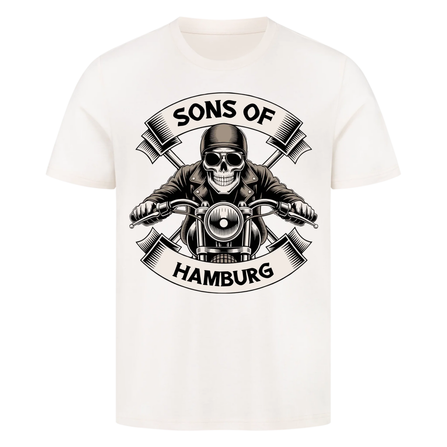 Sons of [Ort] – Personalisiertes Biker Premium T-Shirt