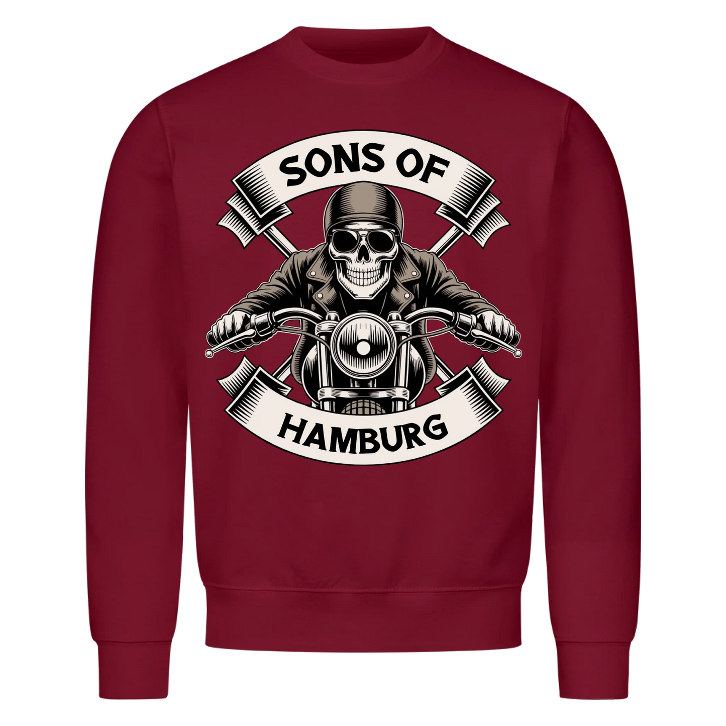 Sons of [Ort] – Personalisiertes Biker Premium Sweatshirt