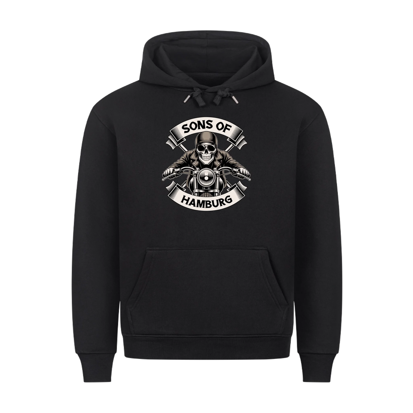 Sons of [Ort] – Personalisiertes Biker Premium Hoodie