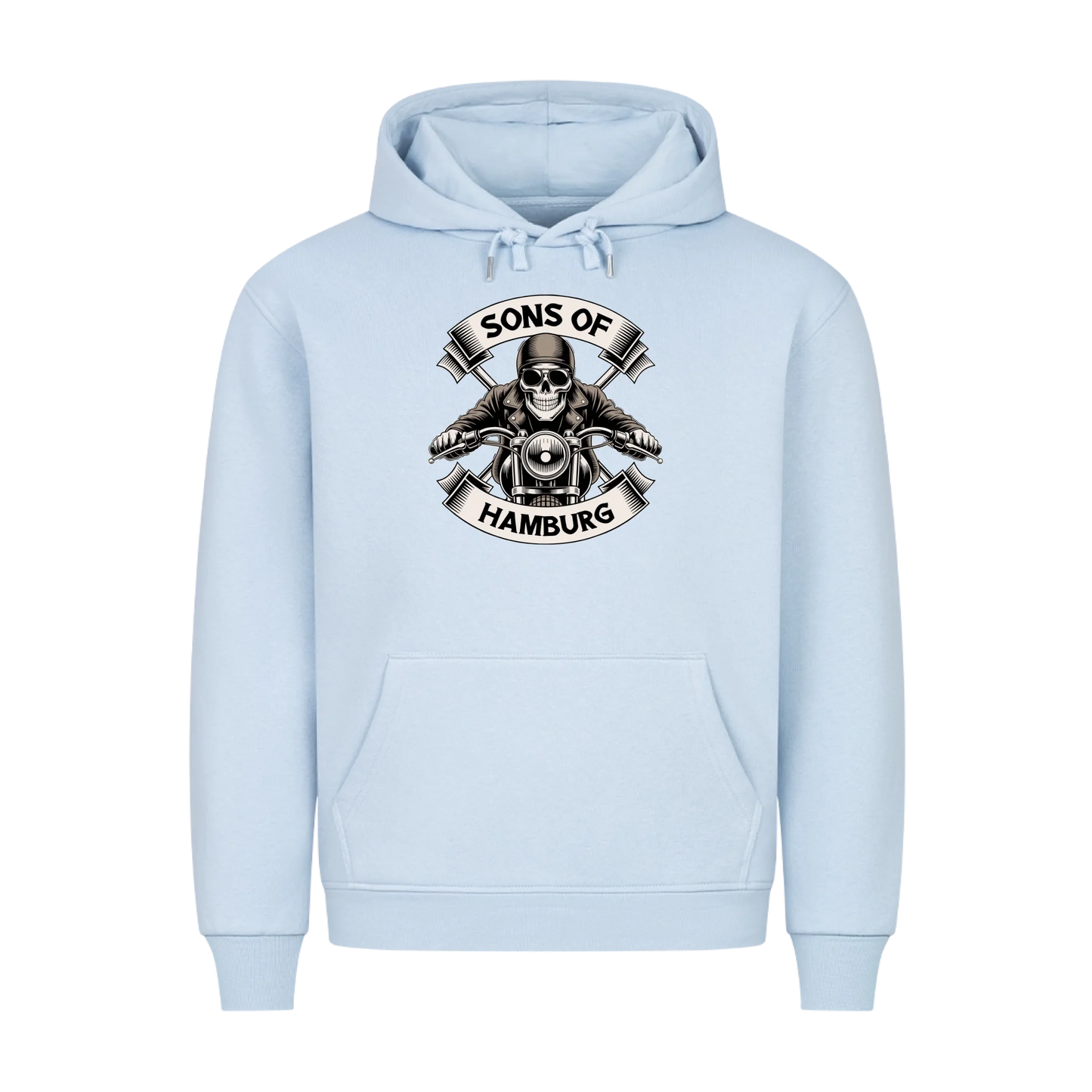 Sons of [Ort] – Personalisiertes Biker Premium Hoodie