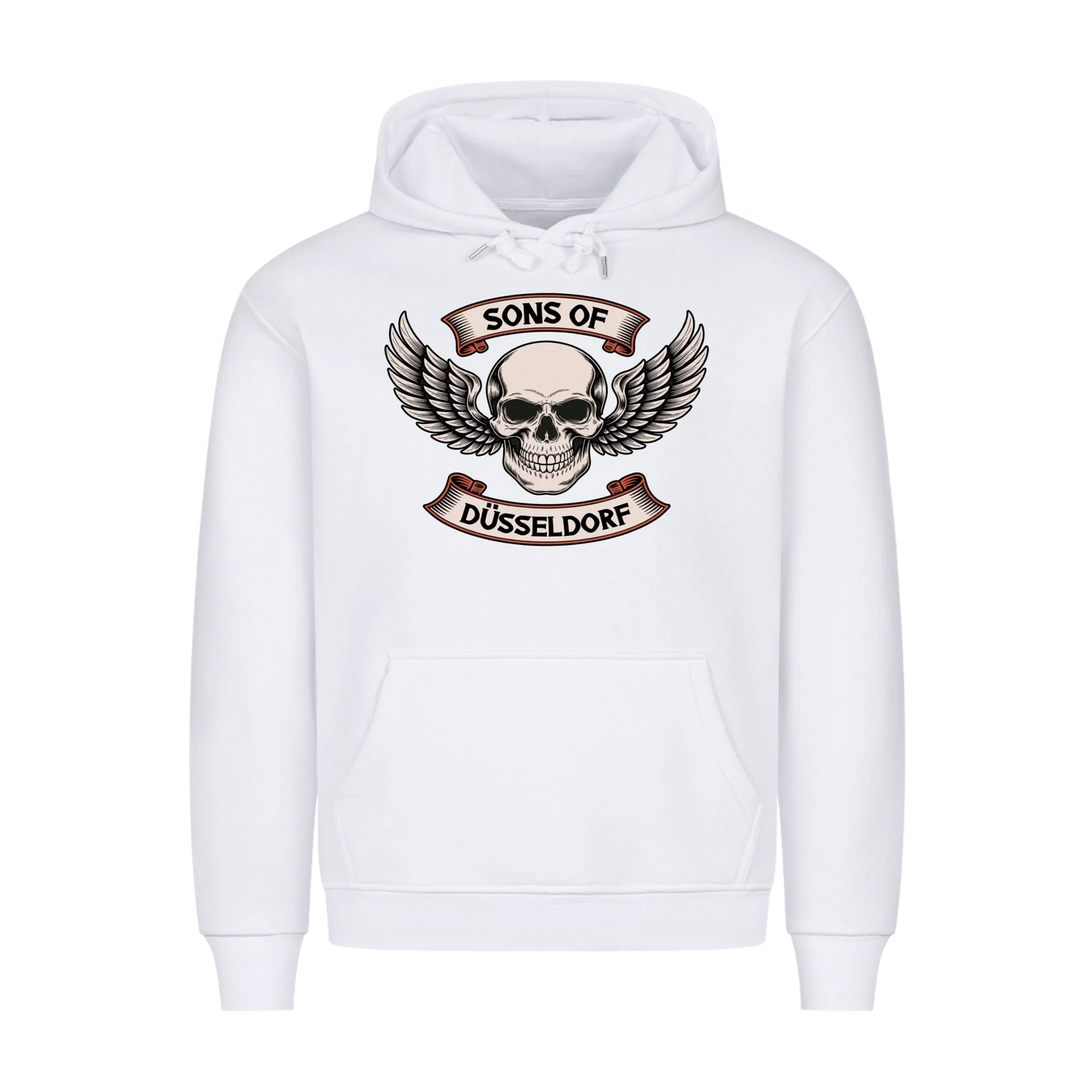 Sons of [Ort] BORN TO RIDE – Personalisiertes Biker Premium Hoodie