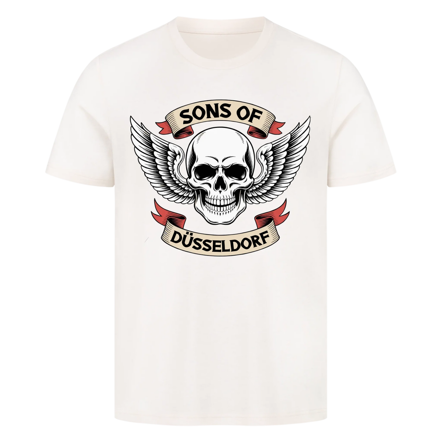 Sons of [Ort] BORN TO RIDE – Personalisiertes Biker Premium T-Shirt