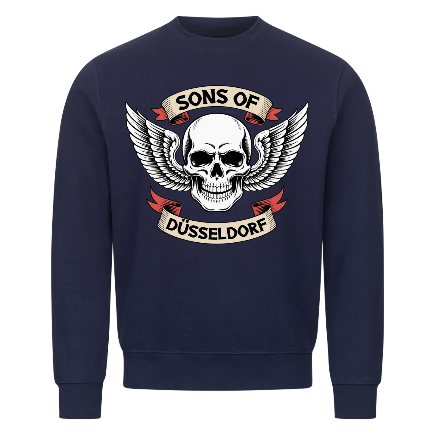 Sons of [Ort] BORN TO RIDE – Personalisiertes Biker Premium Sweatshirt