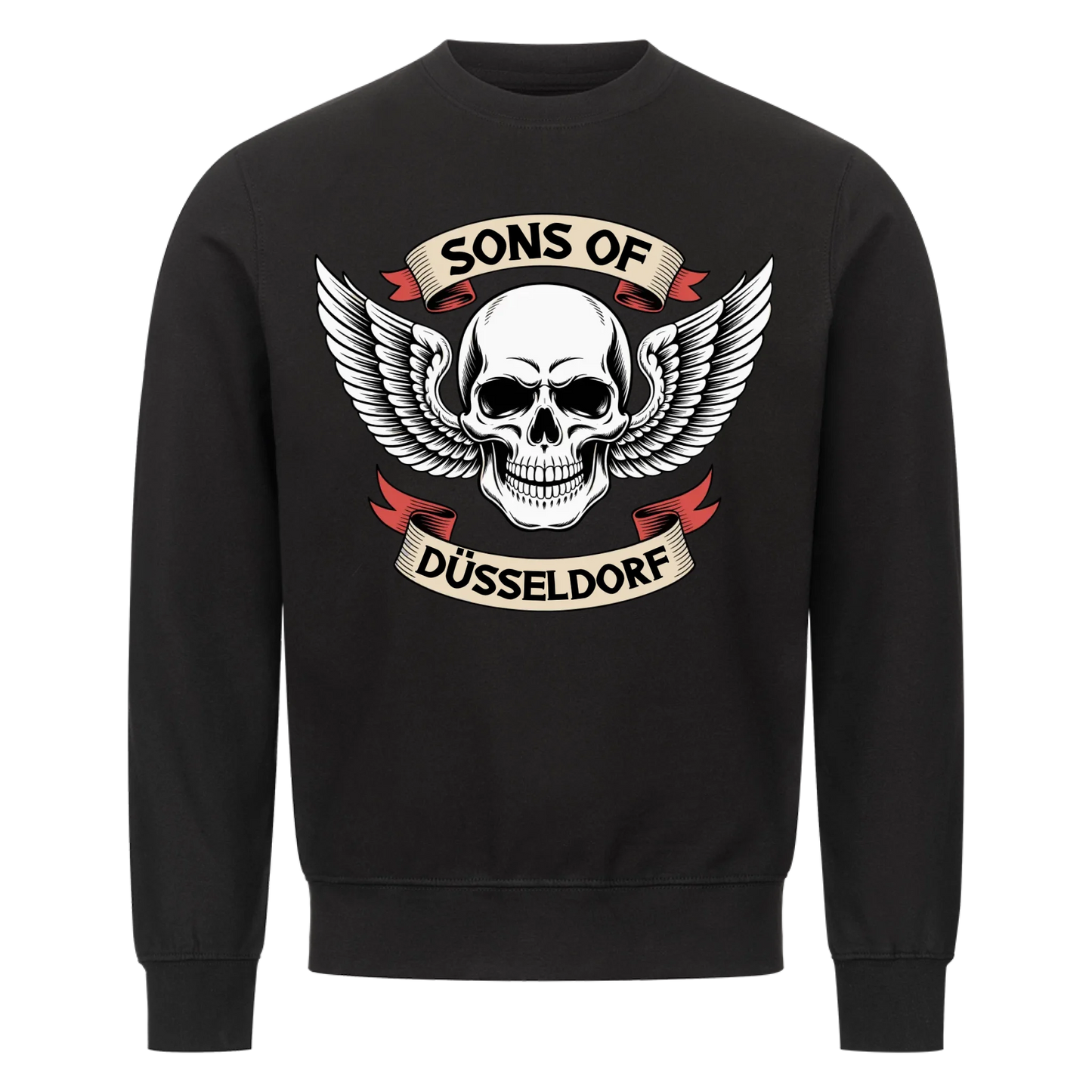 Sons of [Ort] BORN TO RIDE – Personalisiertes Biker Premium Sweatshirt