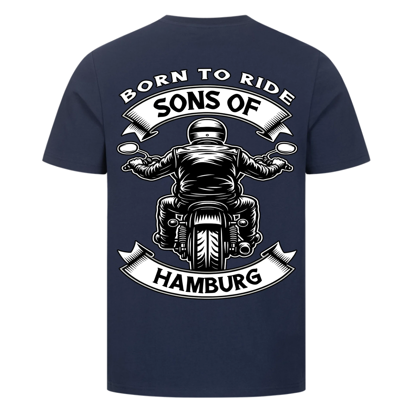 Sons of [Ort] – Personalisiertes Biker Premium T-Shirt