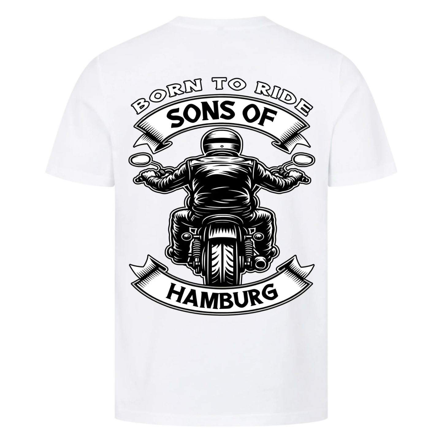 Sons of [Ort] – Personalisiertes Biker Premium T-Shirt