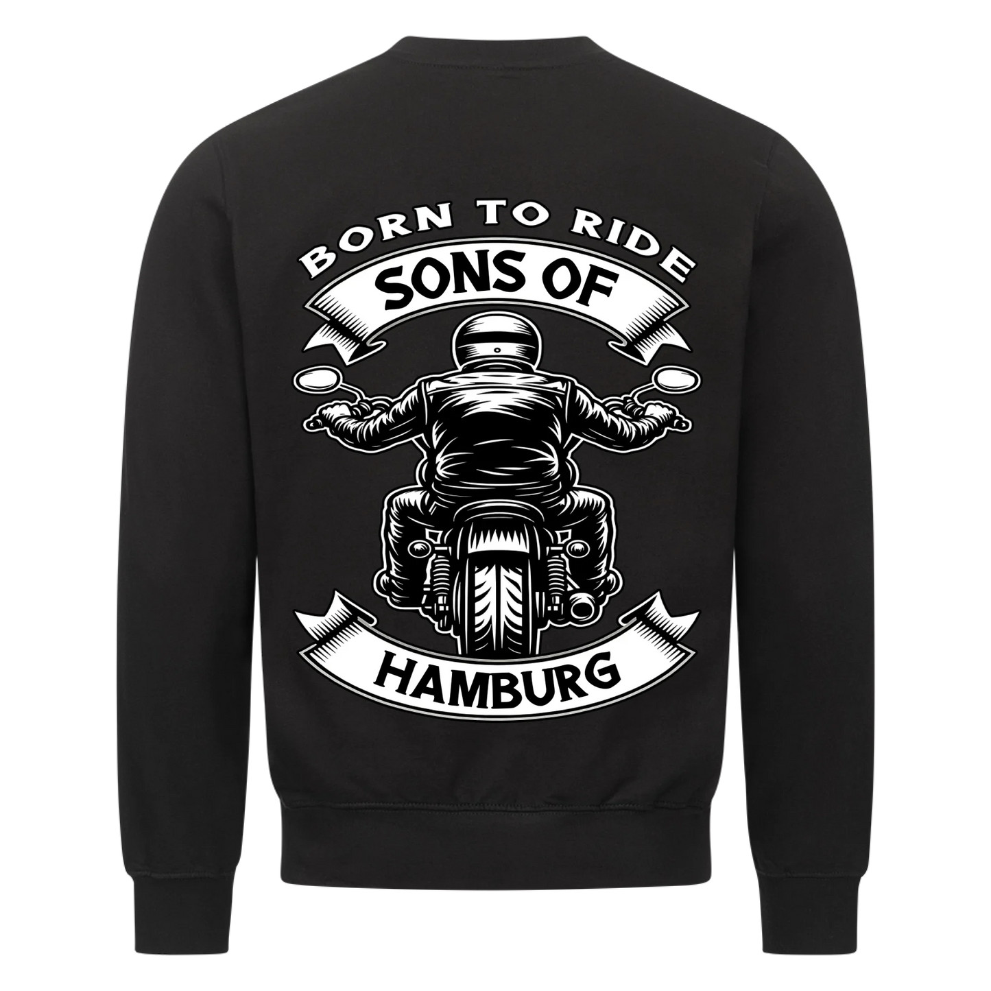 Sons of [Ort] – Personalisiertes Biker Premium Sweatshirt