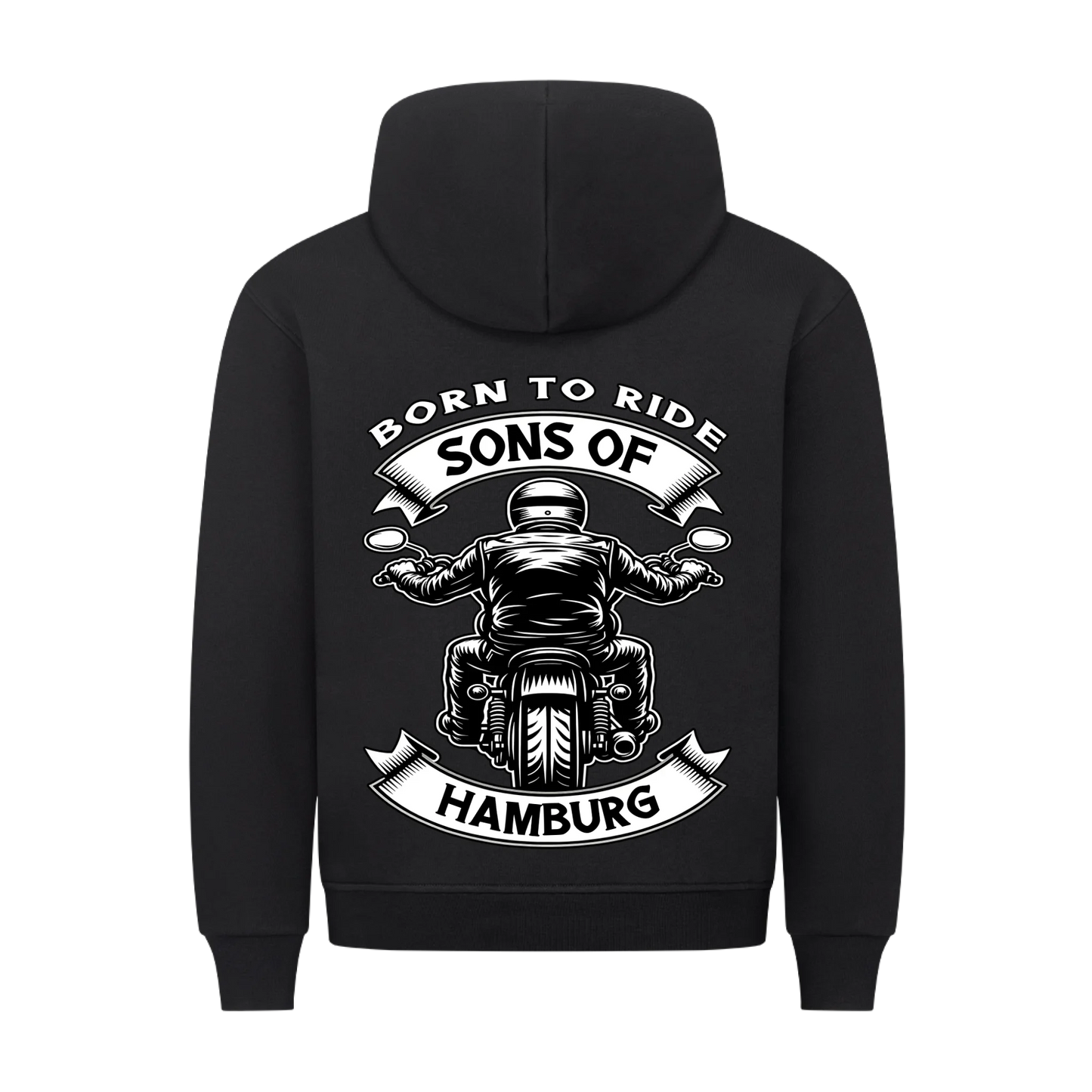 Sons of [Ort] – Personalisiertes Biker Premium Hoodie