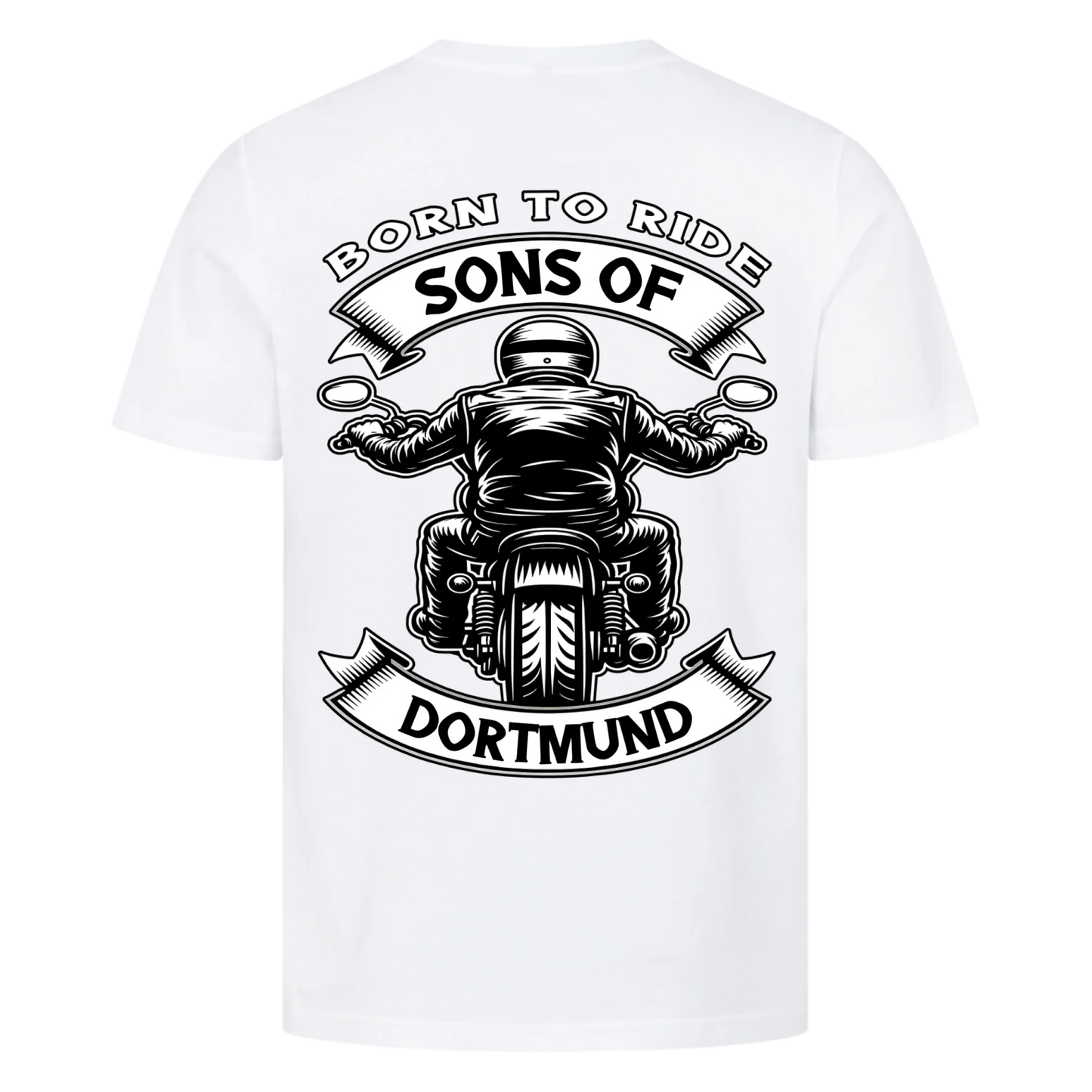 Sons of [Ort] – Personalisiertes Biker Premium T-Shirt