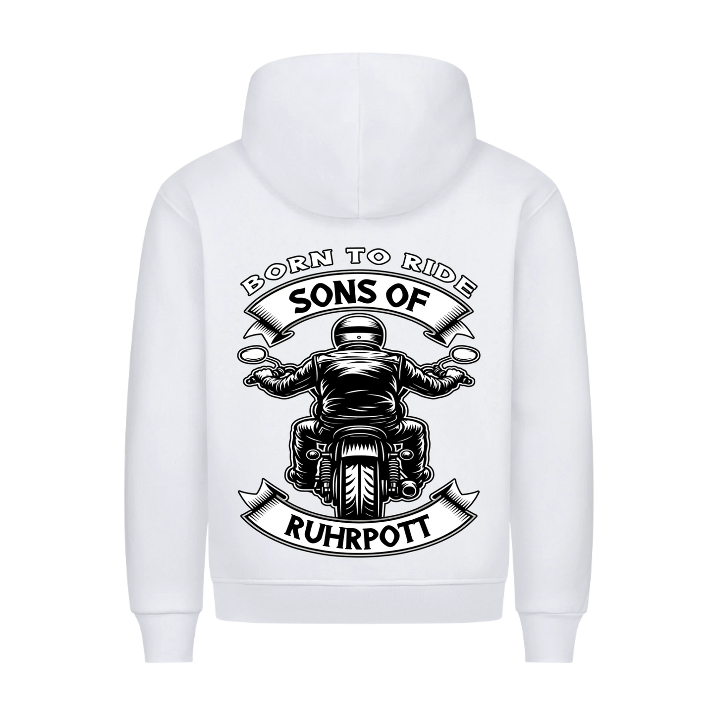 Sons of [Ort] – Personalisiertes Biker Premium Hoodie