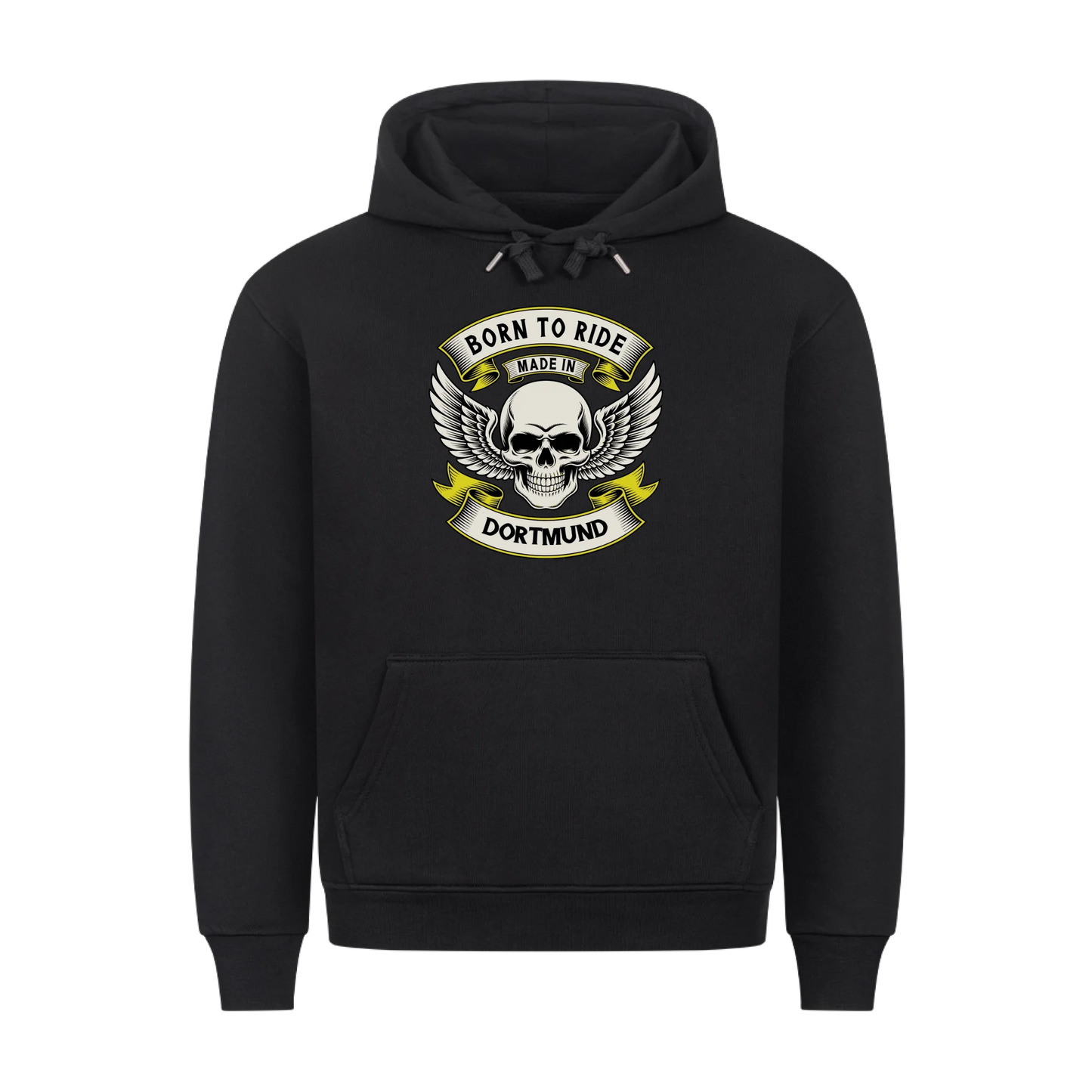 Born to Ride made in [Ort] – Personalisiertes Biker Premium Hoodie 19