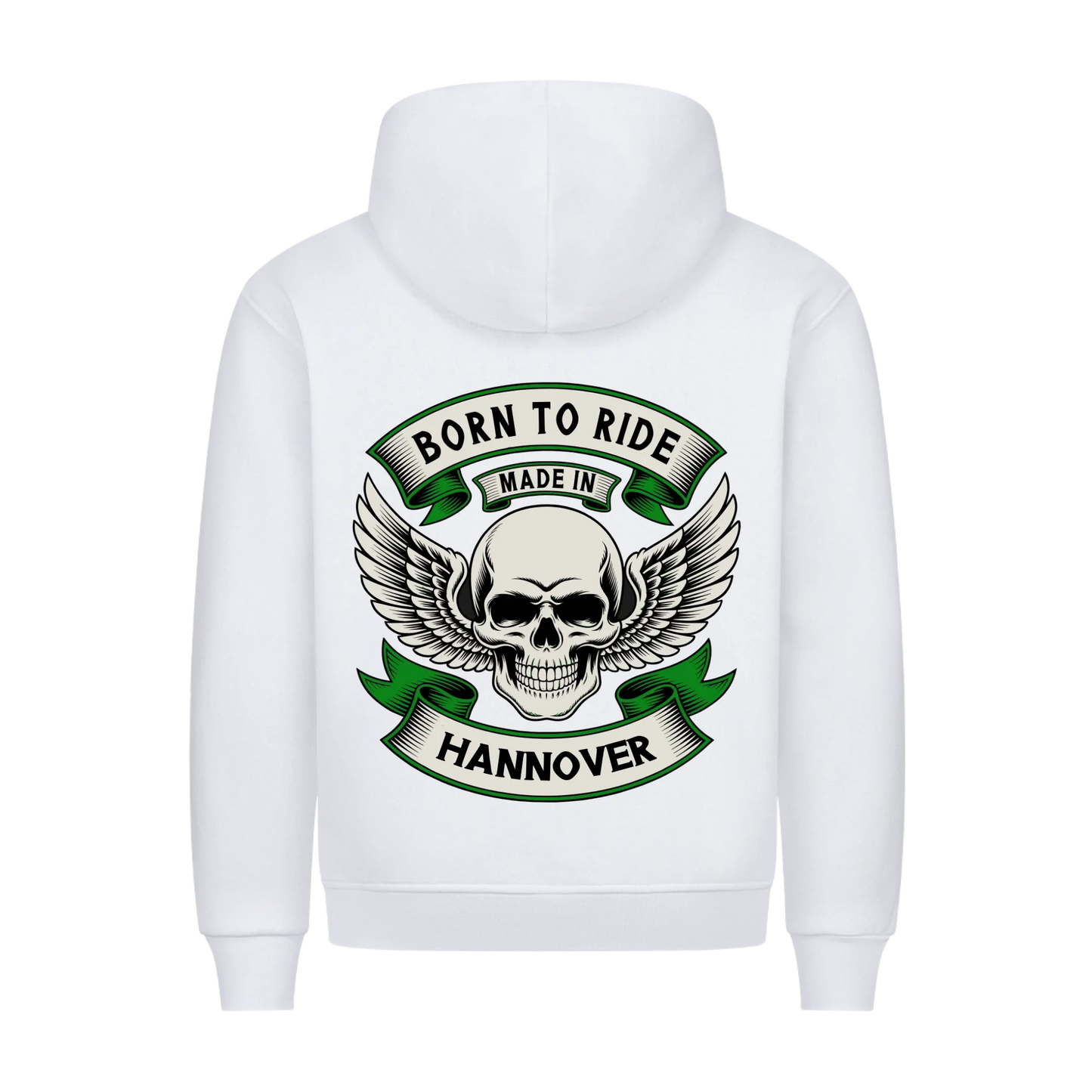 Born to Ride made in [Ort] – Personalisiertes Biker Premium Hoodie 20