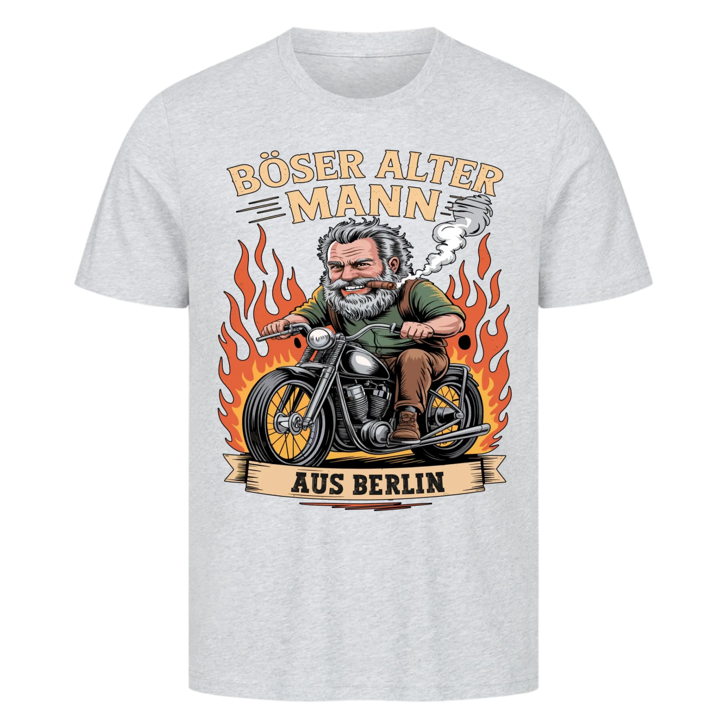Böser alter Mann aus [Stadt] Premium T-Shirt
