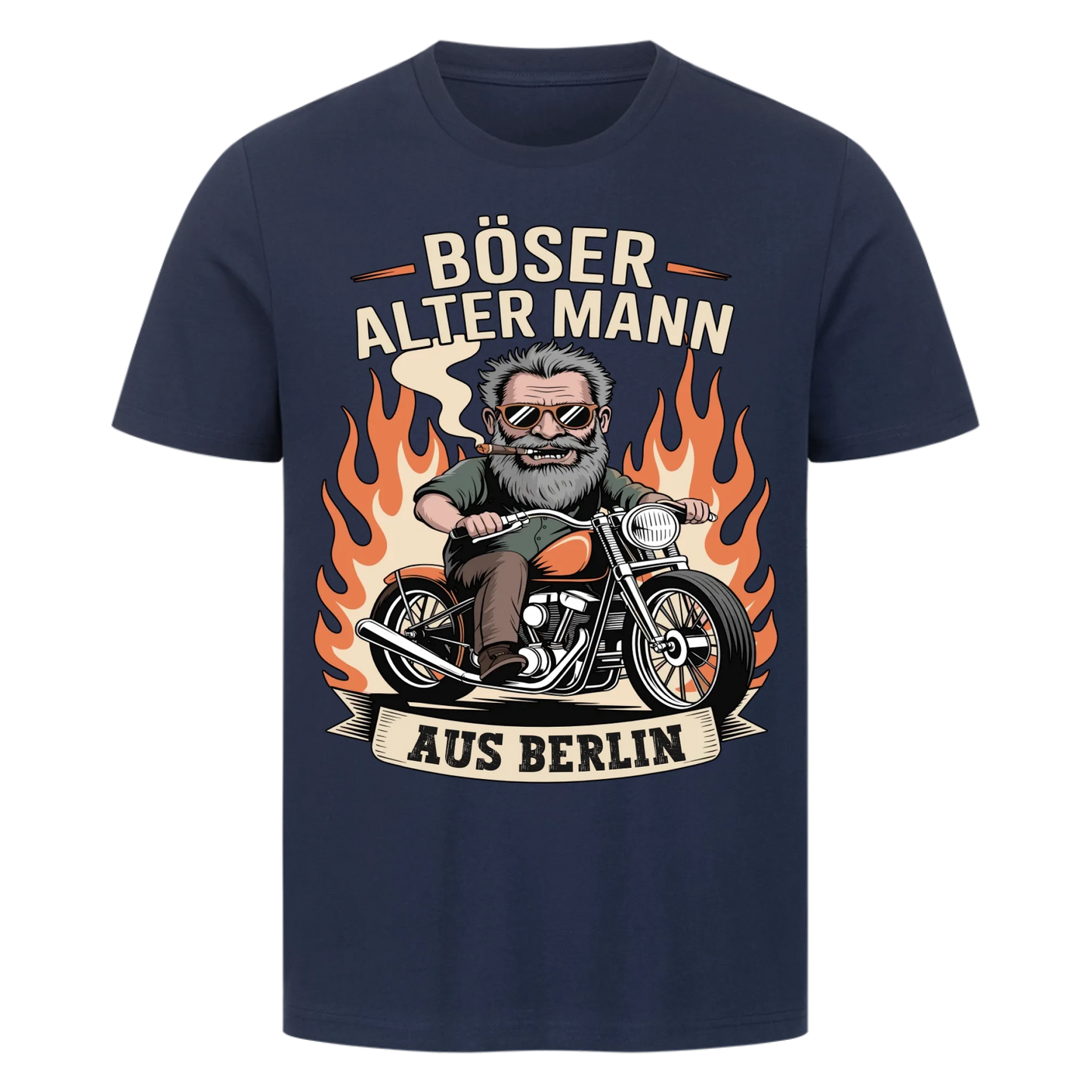 Böser alter Mann aus [Stadt] Premium T-Shirt 2
