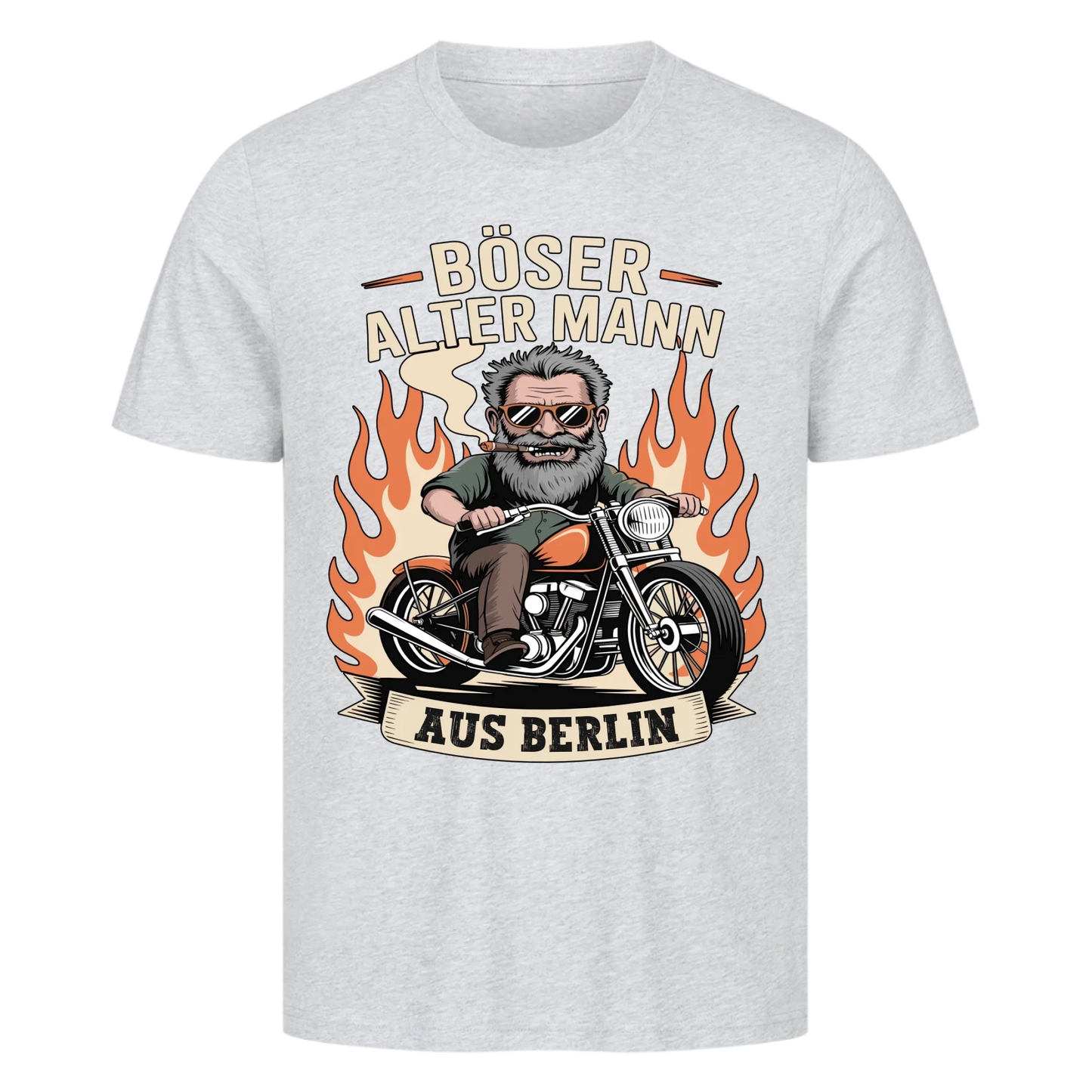 Böser alter Mann aus [Stadt] Premium T-Shirt 2