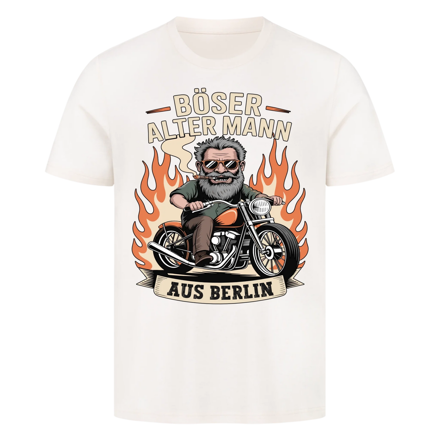 Böser alter Mann aus [Stadt] Premium T-Shirt 2