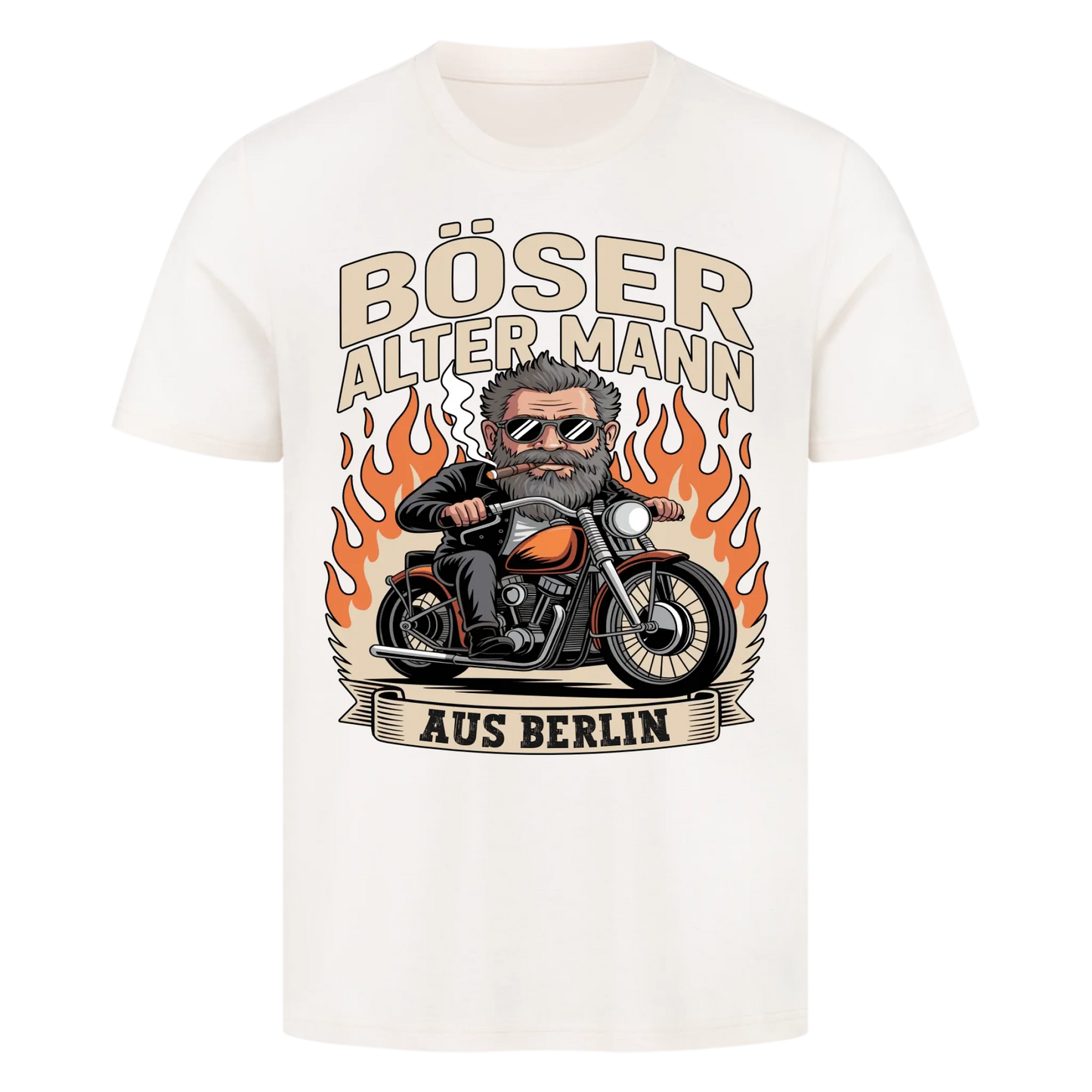 Böser alter Mann aus [Stadt] Premium T-Shirt 3