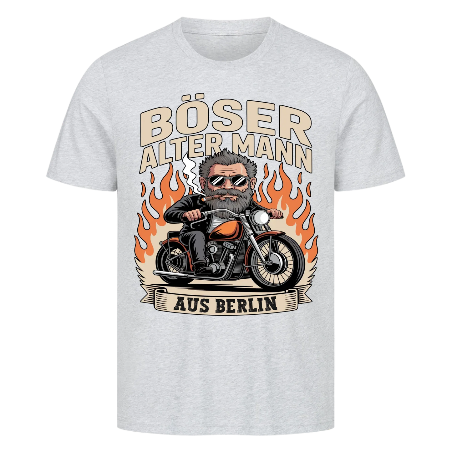 Böser alter Mann aus [Stadt] Premium T-Shirt 3