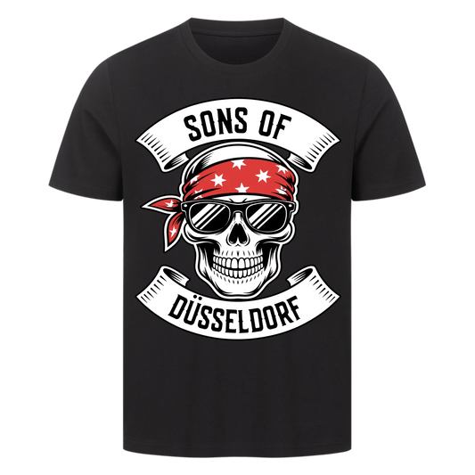 Personalisiertes Biker Frontdruck Premium T-Shirt – mit individuellem Brustlogo 2