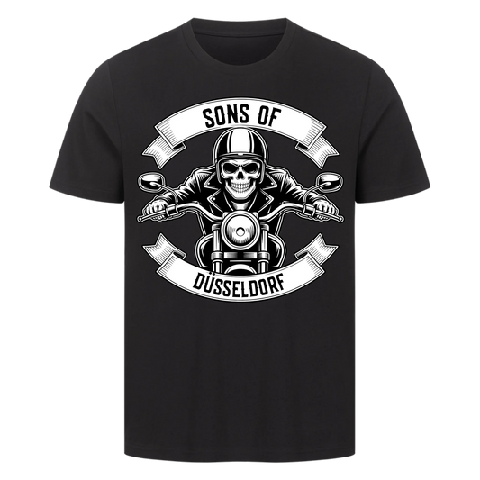 Personalisiertes Biker Frontdruck Premium T-Shirt – mit individuellem Brustlogo 4