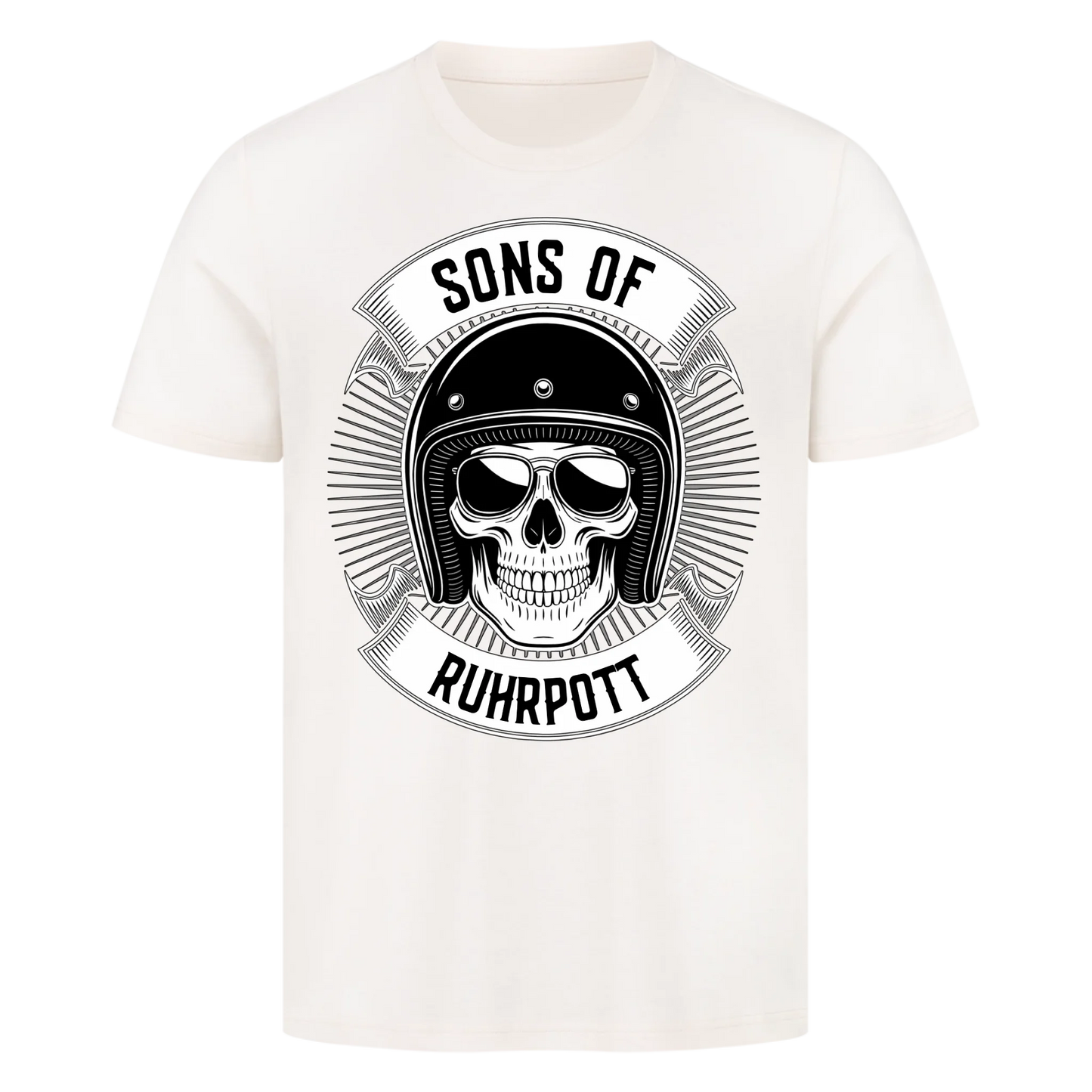 Personalisiertes Biker Frontdruck Premium T-Shirt – mit individuellem Brustlogo 9