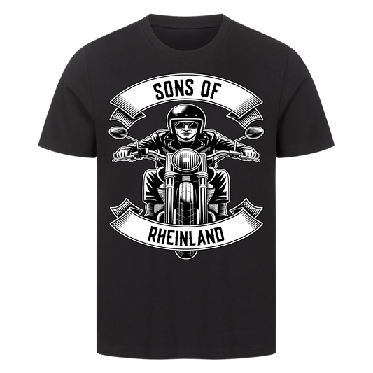 Personalisiertes Biker Frontdruck Premium T-Shirt – mit individuellem Brustlogo 10