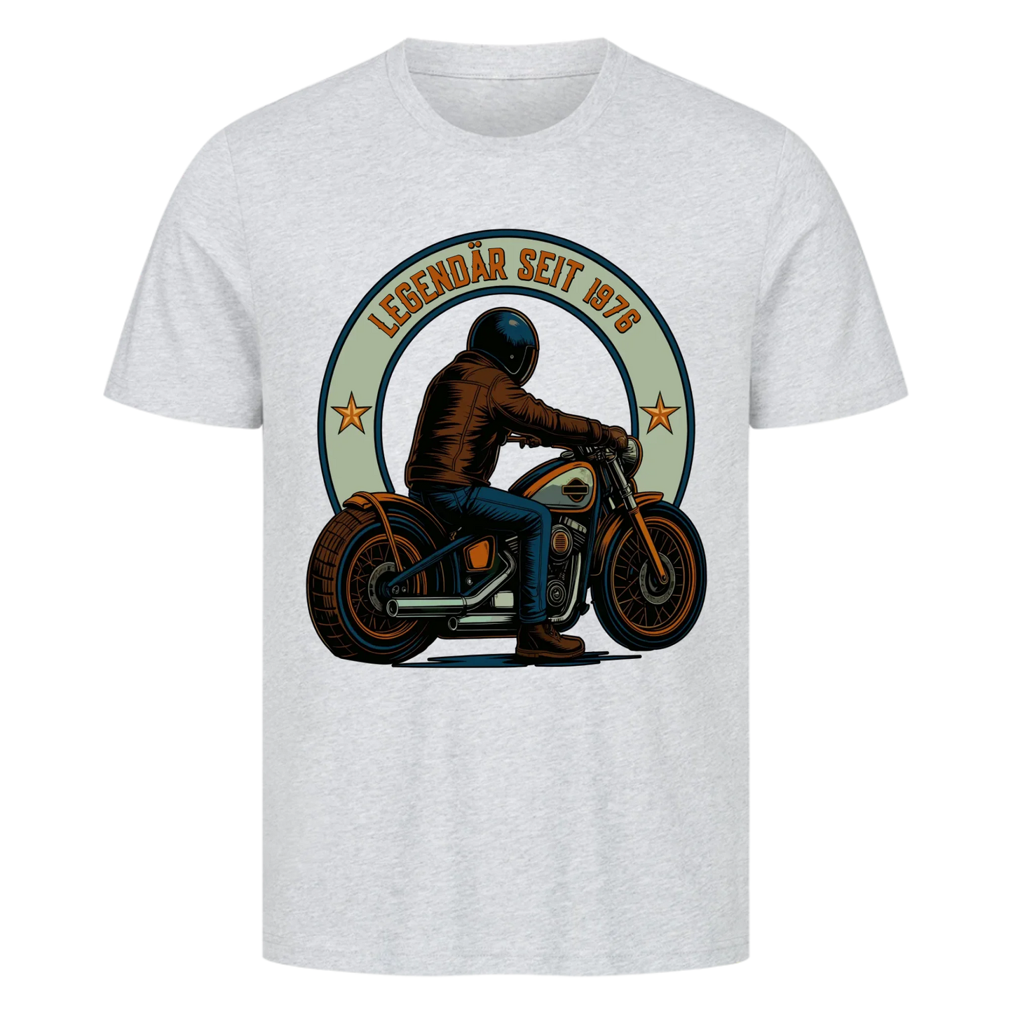 [Legendär seit Jahr] personalisiert Frontdruck Premium T-Shirt