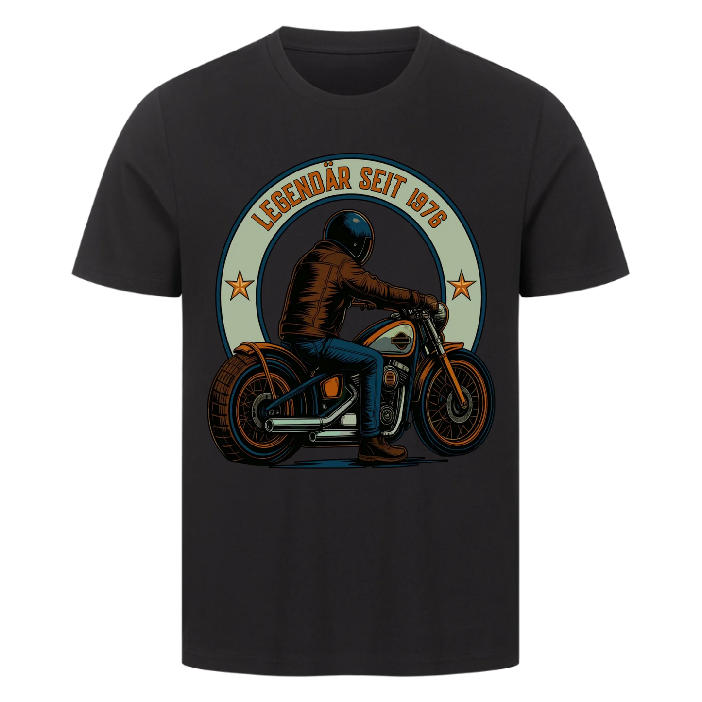 [Legendär seit Jahr] personalisiert Frontdruck Premium T-Shirt