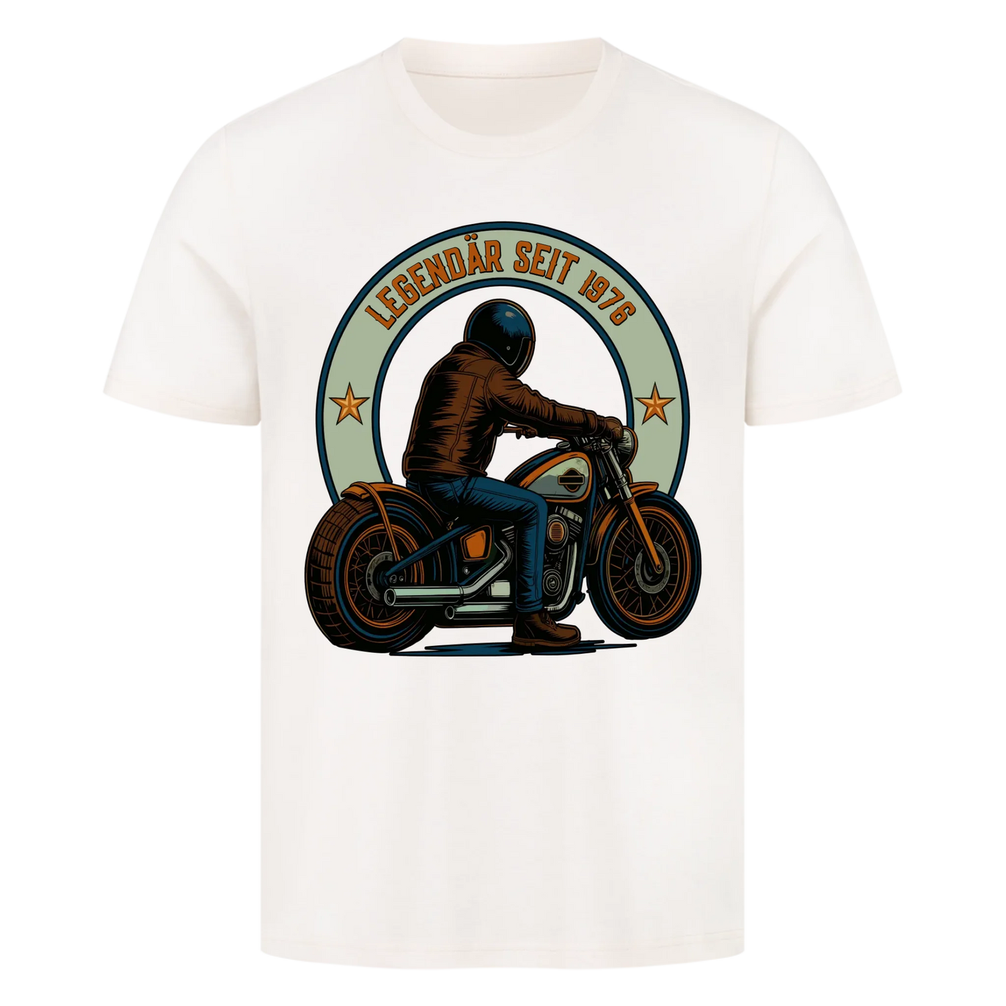 [Legendär seit Jahr] personalisiert Frontdruck Premium T-Shirt