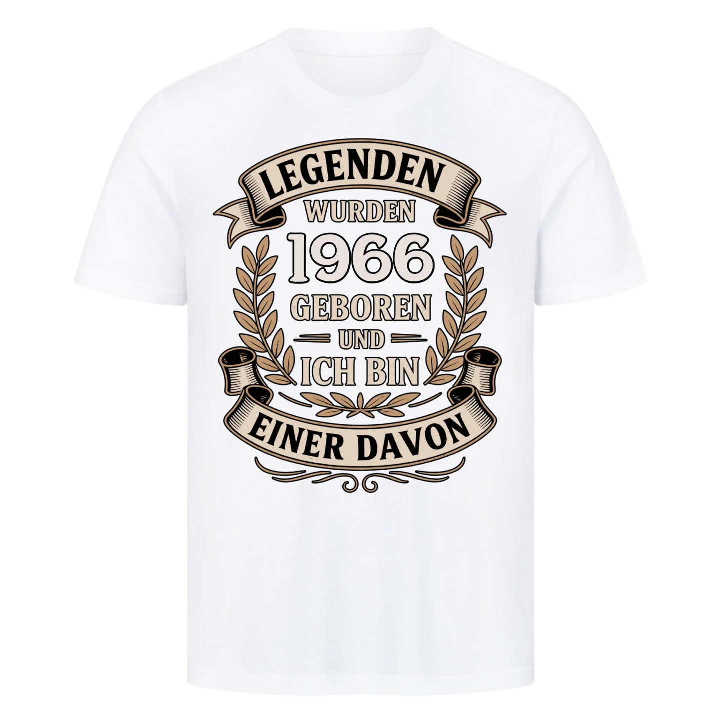 Legenden wurden [Dein Jahr] geboren und ich bin einer davon personalisiert Frontdruck Premium T-Shirt