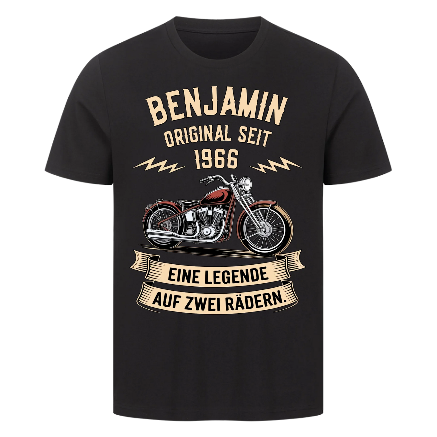 [Dein Name] [Original seit] [Jahr] personalisiert Frontdruck Premium T-Shirt