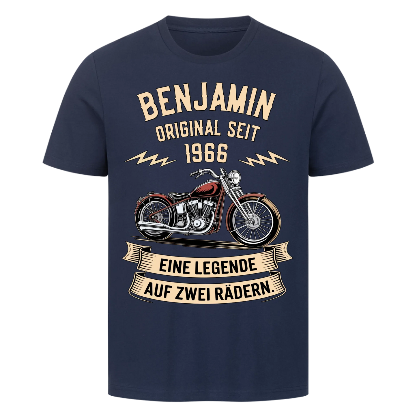 [Dein Name] [Original seit] [Jahr] personalisiert Frontdruck Premium T-Shirt