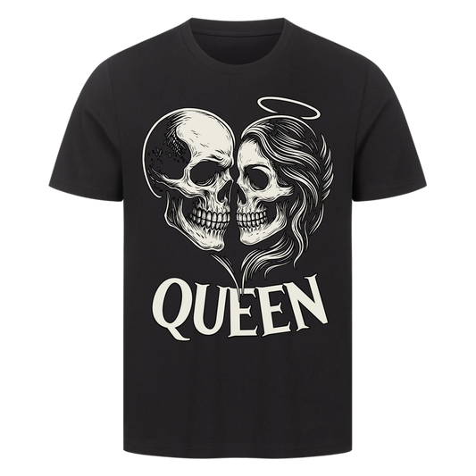 Biker personalisiert Queen Partner Unisex  Premium T-Shirt