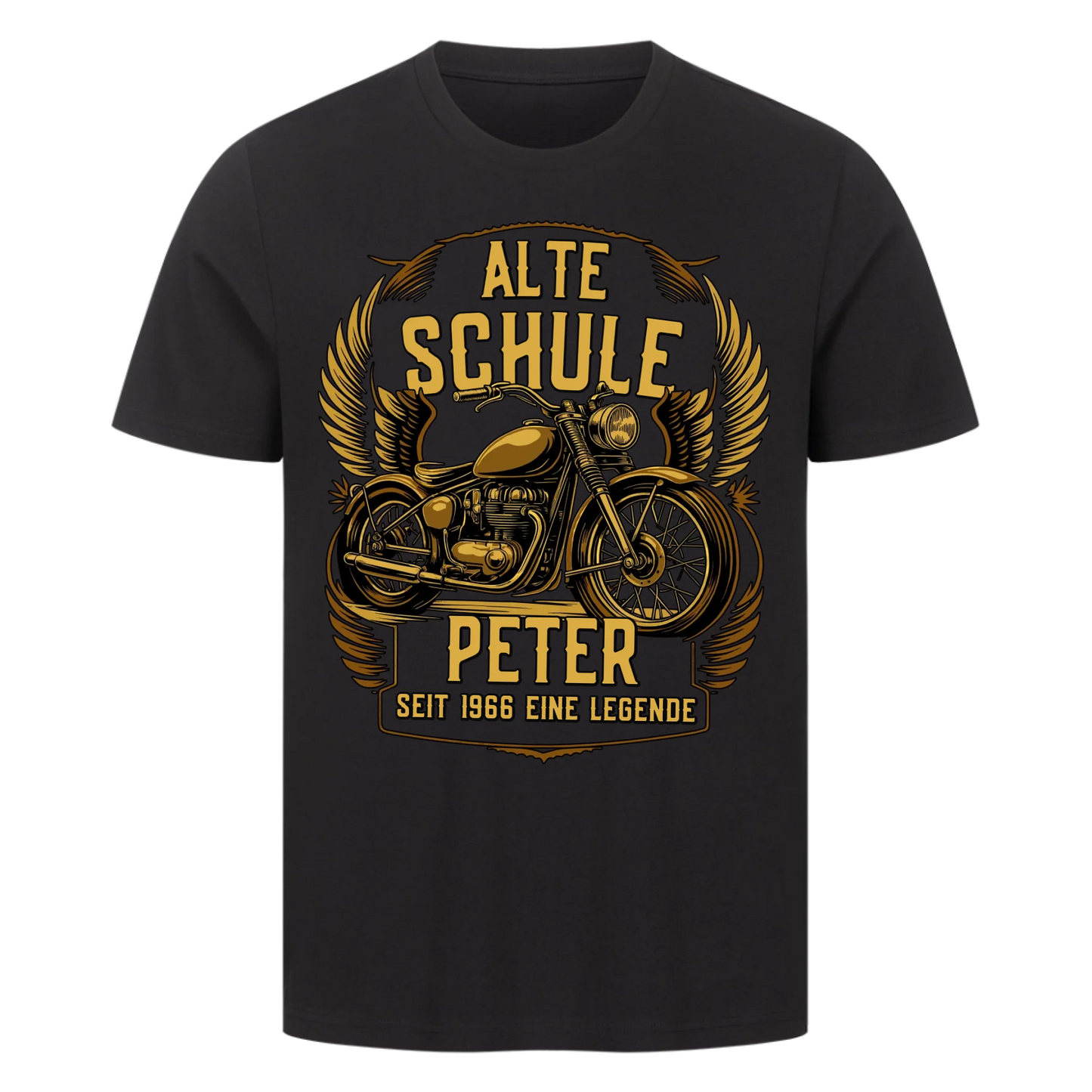 Alte Schule [Dein Name] seit [Dein Jahr] Eine Legende  personalisiert Frontdruck Premium T-Shirt
