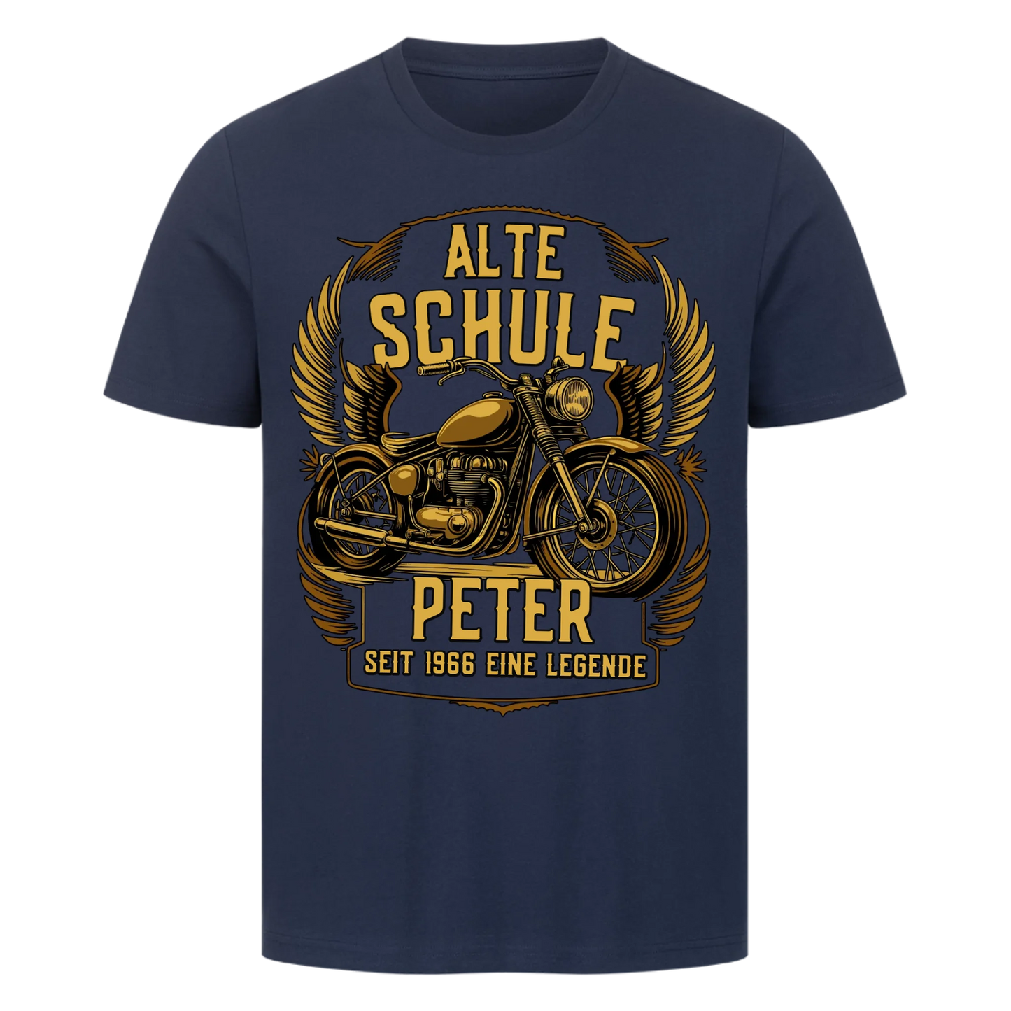 Alte Schule [Dein Name] seit [Dein Jahr] Eine Legende  personalisiert Frontdruck Premium T-Shirt