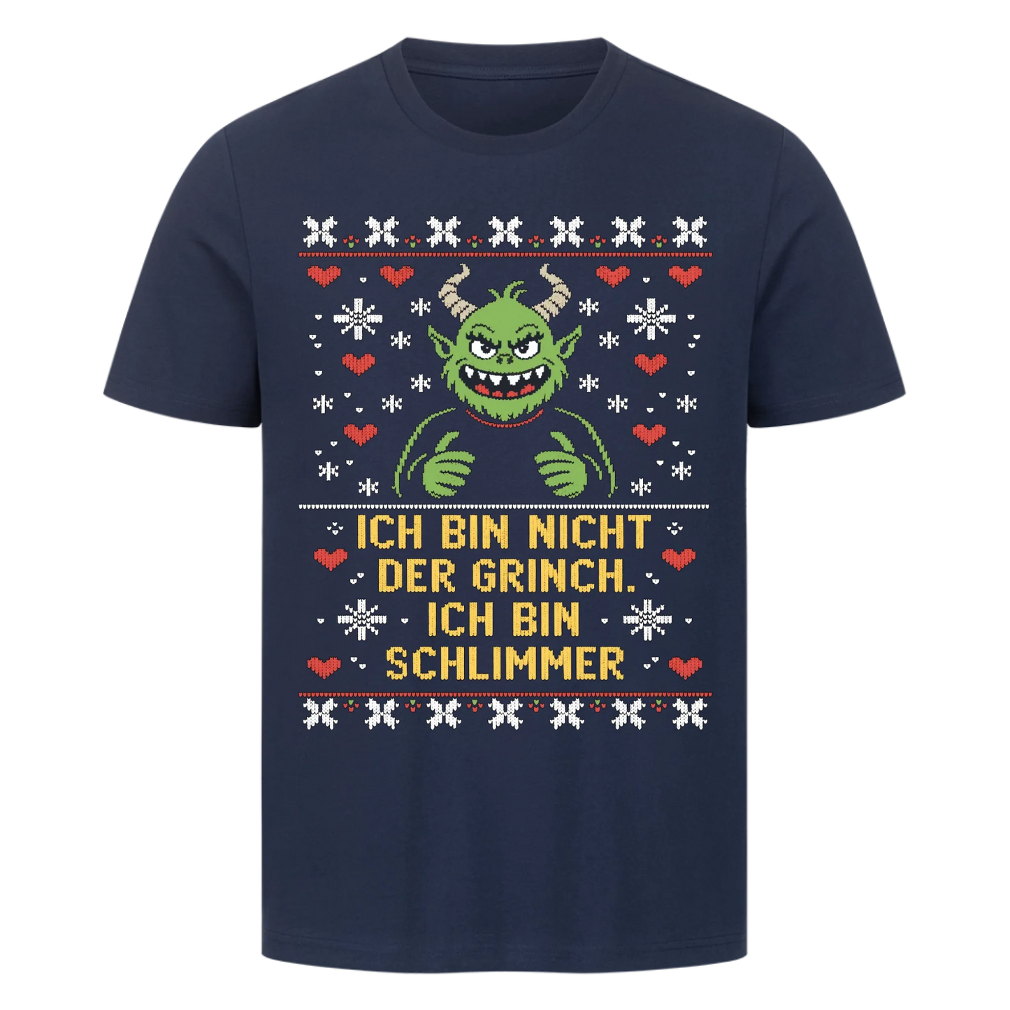 ugly christmas Grinch Premium T-Shirt 2