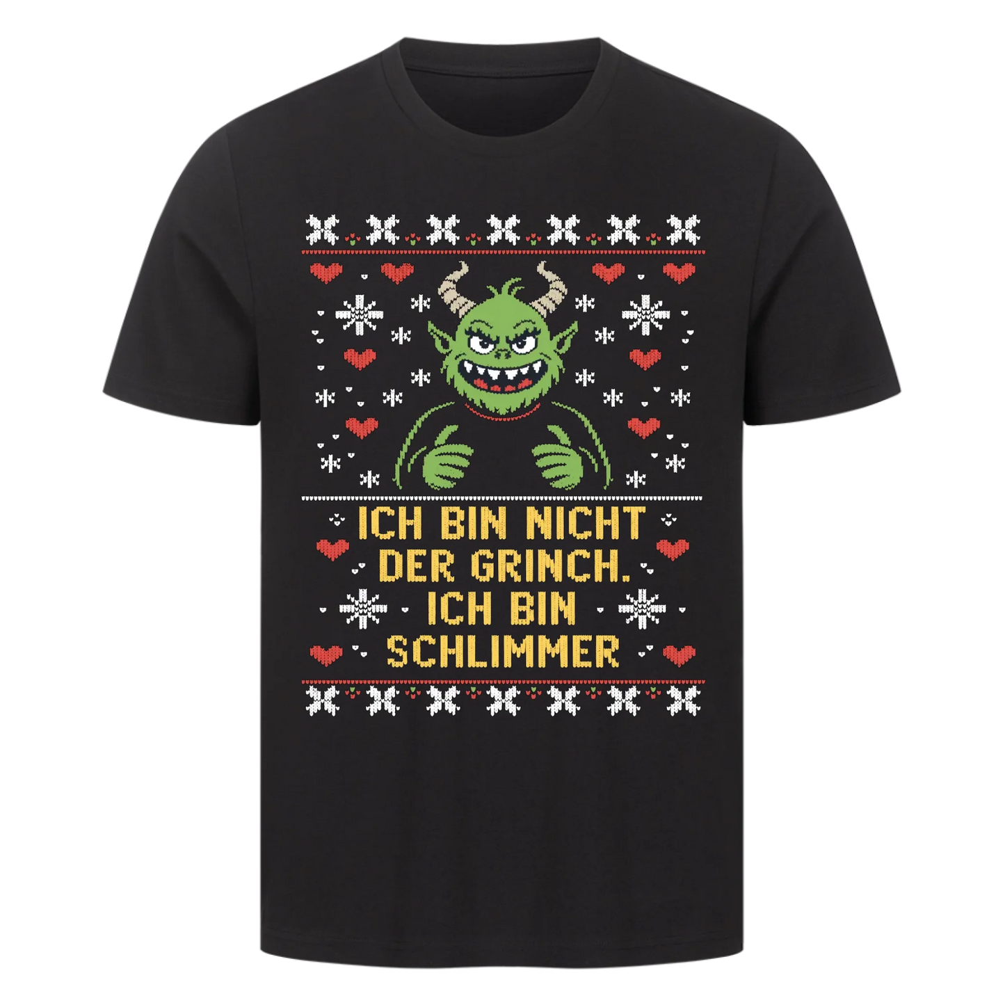 ugly christmas Grinch Premium T-Shirt 2