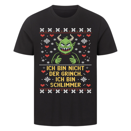 ugly christmas Grinch Premium T-Shirt 2