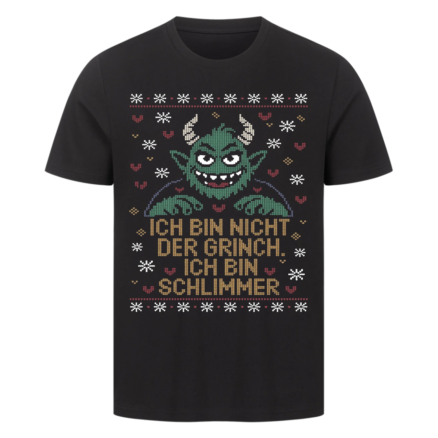 ugly christmas Grinch Premium T-Shirt 3