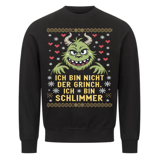 Ugly Christmas Grinch Premium Sweatshirt 4