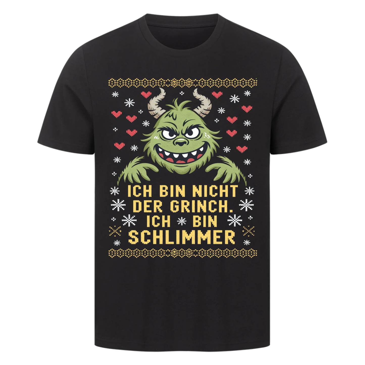 ugly christmas Grinch Premium T-Shirt 4