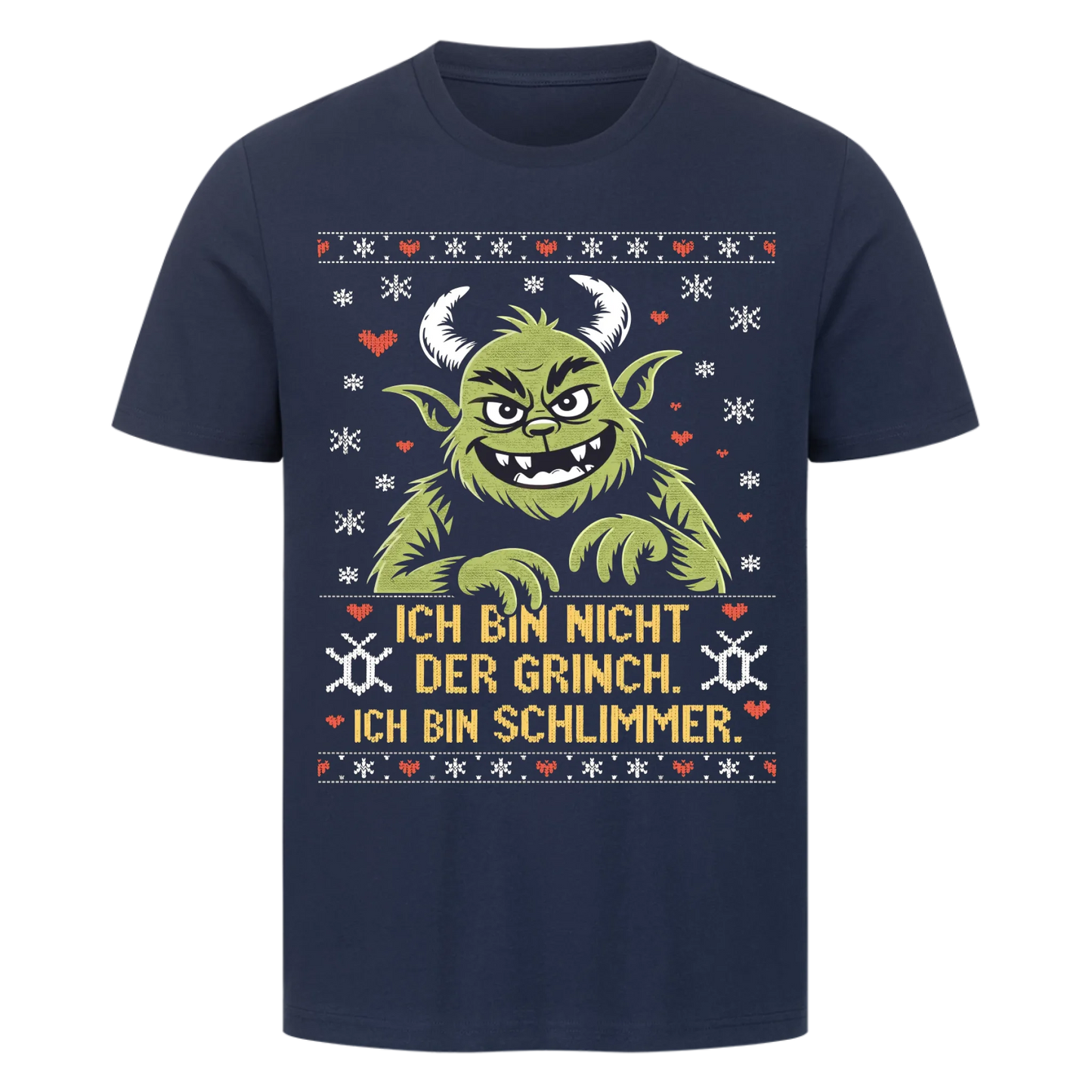 ugly christmas Grinch Premium T-Shirt 6